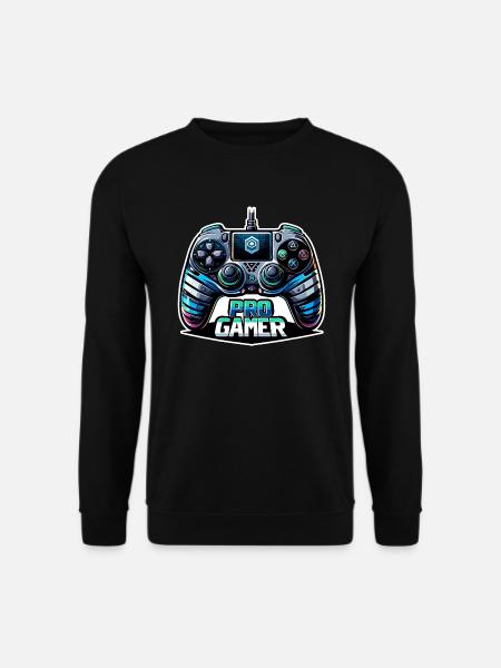 Pro Gamer - Controller Illustration - Unisex Sweatshirt - black