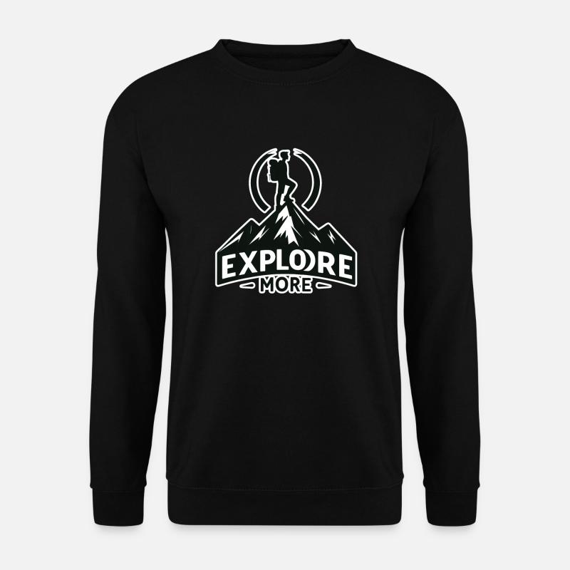 En savoir plus - Wanderer - Sweat-shirt Unisexe - noir