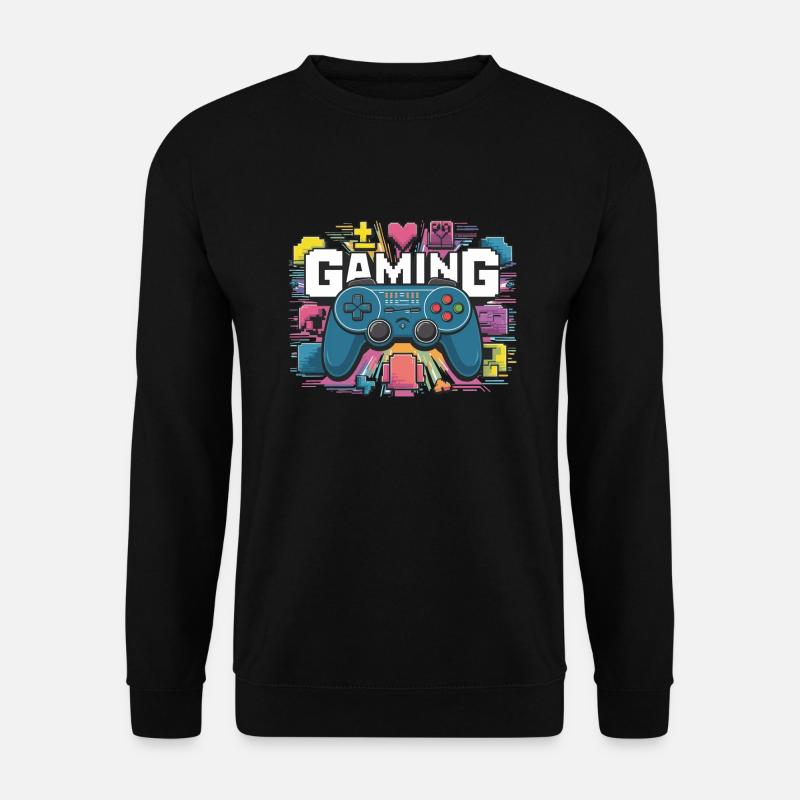 Gaming - Controllers - Unisex Sweatshirt - black