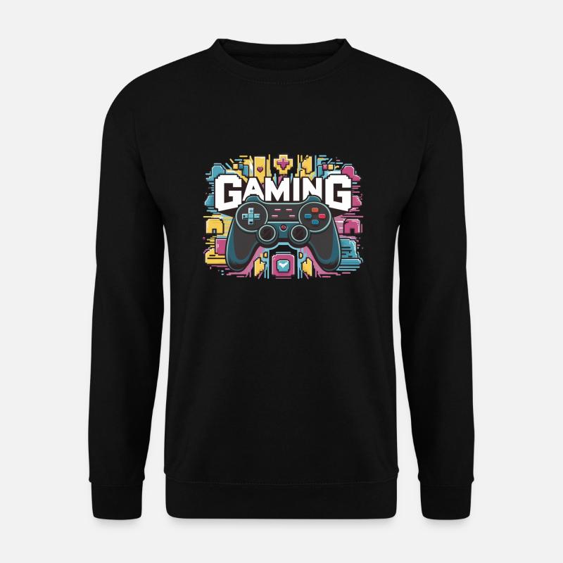 Gaming - Controllers - Unisex Sweatshirt - black