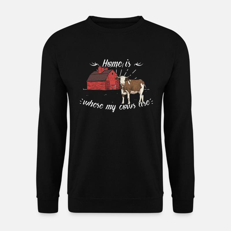 cows - Unisex Sweatshirt - black