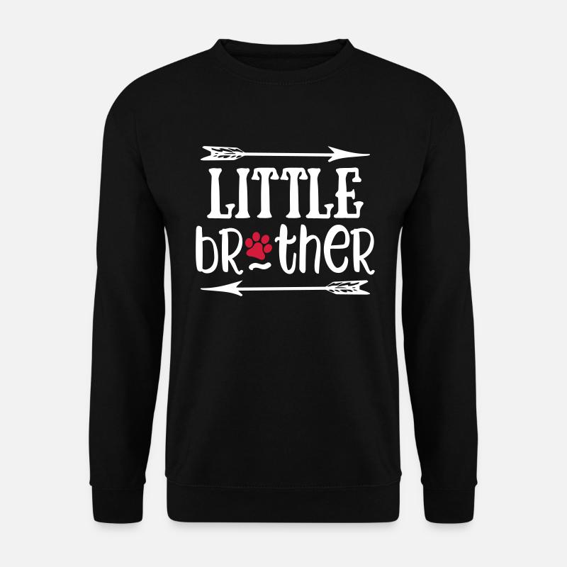 Little Brother Dog - Unisex Pullover - Schwarz