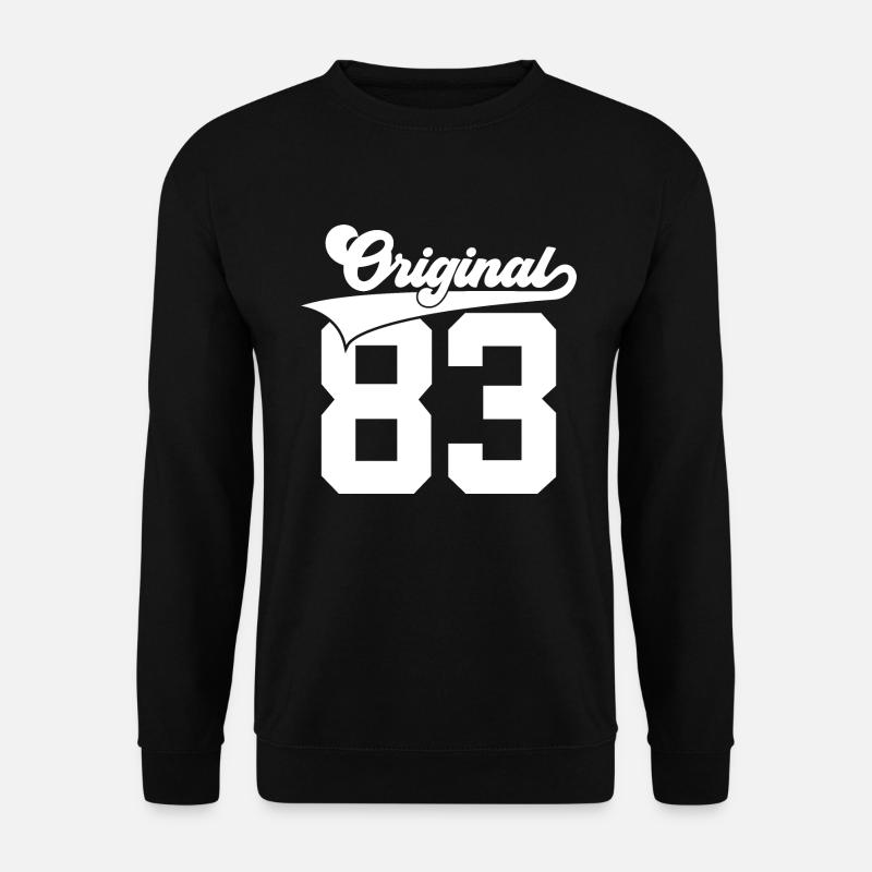 43. GEBURTSTAG 1983 ORIGINAL 83 - Unisex Pullover - Schwarz