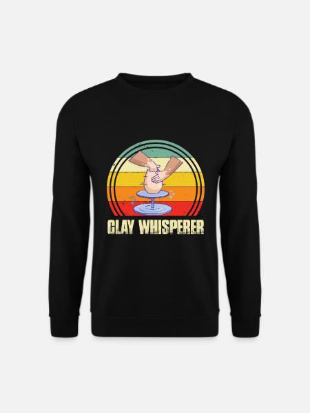 Pottery and pottery - Unisex Sweatshirt - black
