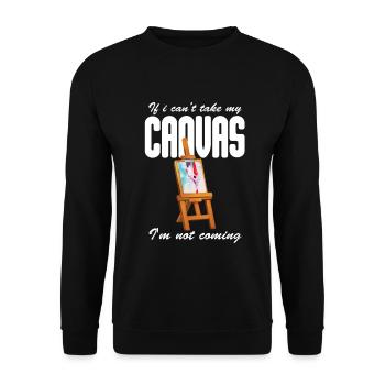 Maler und Lackierer, der Beste und Nervigste Beruf - Unisex Pullover - Schwarz - Vorne - Alina (178cm) & Michal (187cm)