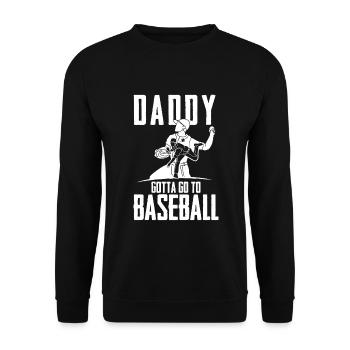 Cadeau de fête des pères pour papa pour la fête des pères - Sweat-shirt Unisexe - noir - Devant - Alina (178cm) & Michal (187cm)