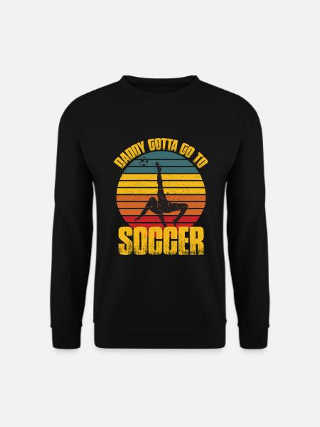 Cadeau de fête des pères pour papa pour la fête des hommes - Sweat-shirt Unisexe - noir