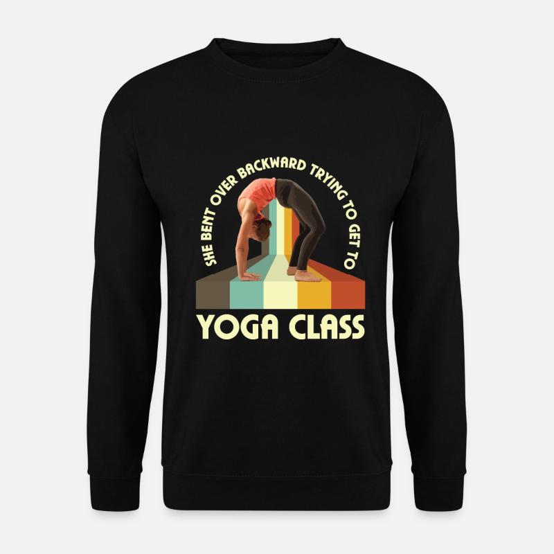 Meditation, Zen Yoga und Pilates - Unisex Pullover - Schwarz