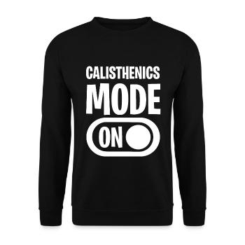 Meditation, Zen Yoga and Pilates - Unisex Sweatshirt - black - Front - Alina (178cm) & Michal (187cm)