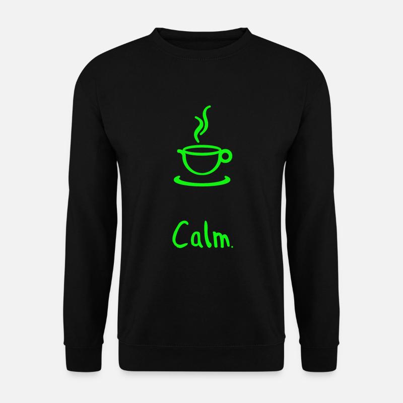 Coffee and relaxation - Unisex Sweatshirt - black