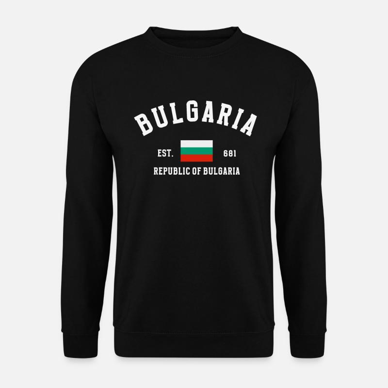 Bulgaria est 681 - Unisex Sweatshirt - black