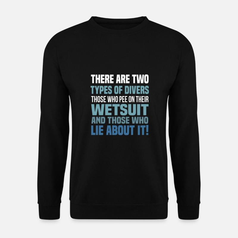 Diver diving gift - Unisex Sweatshirt - black