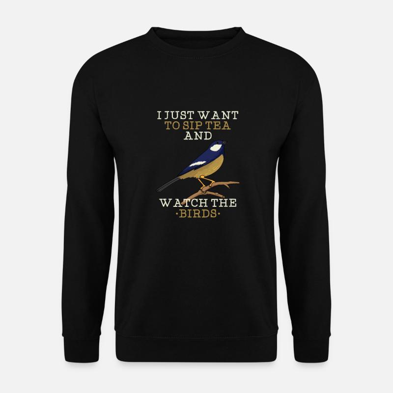 Bird Watching - Unisex Sweatshirt - black