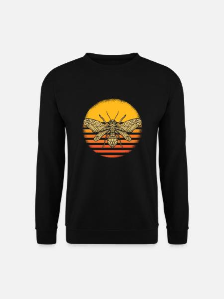 Abeille - Sweat-shirt Unisexe - noir