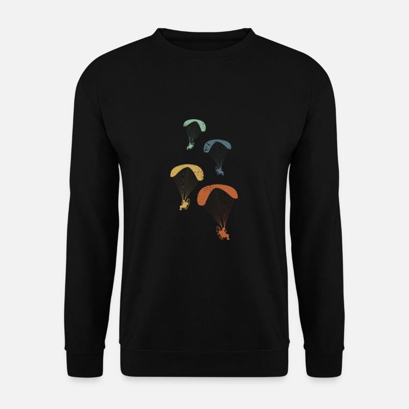 Paramotor Pilot Paramotoring - Unisex Sweatshirt - black