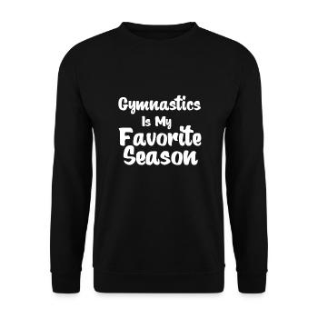Gymnastique Gymnastique - Sweat-shirt Unisexe - noir - Devant - Alina (178cm) & Michal (187cm)