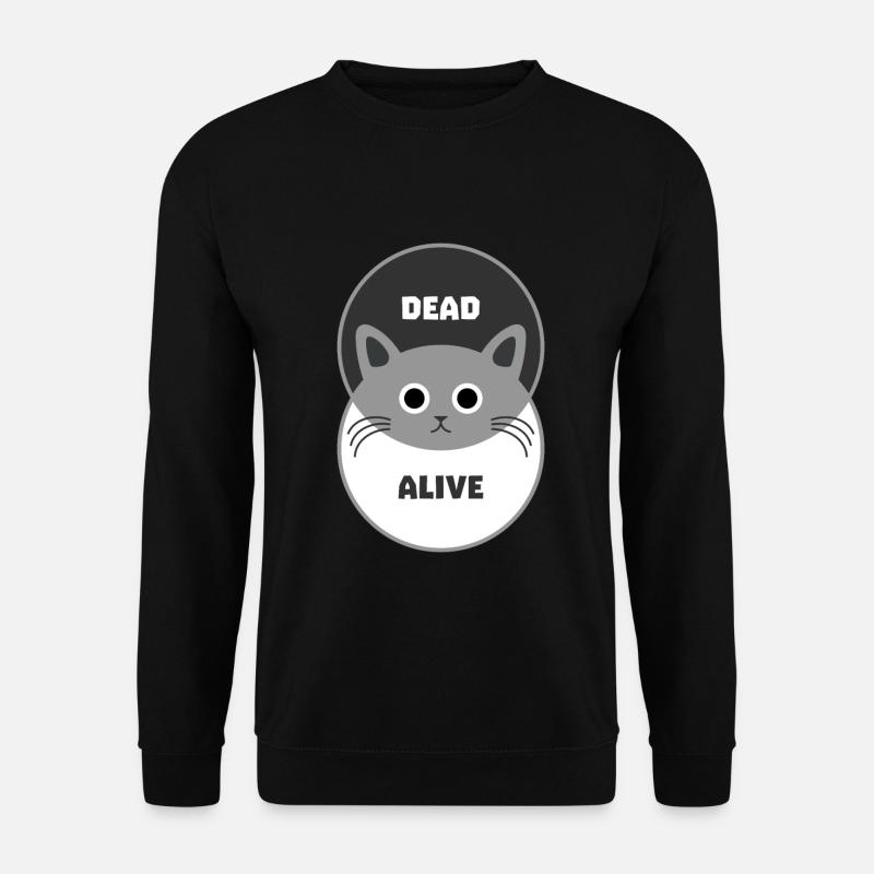 Schrödingers Katze - Unisex Pullover - Schwarz