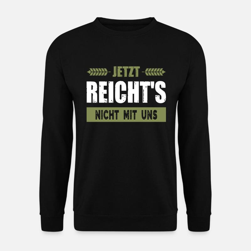 Bauernproteste 2024 Bauernprotest Bauerndemo Demo - Unisex Pullover - Schwarz