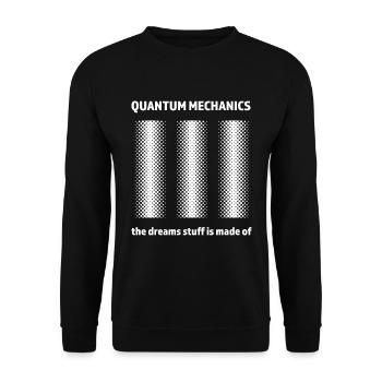 Physique quantique - Sweat-shirt Unisexe - noir - Devant - Alina (178cm) & Michal (187cm)