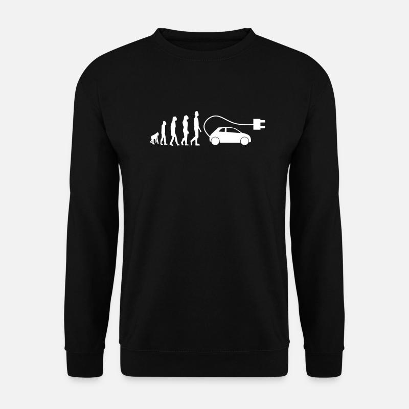 Évolution de la voiture électrique - Sweat-shirt Unisexe - noir