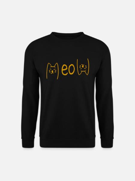 Miau miau miau miau - Unisex Pullover - Schwarz