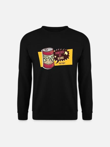 Alimentato da fagioli e rimpianto - Scoreggia scoreggia scoreggia scoreggia - Felpa unisex - nero
