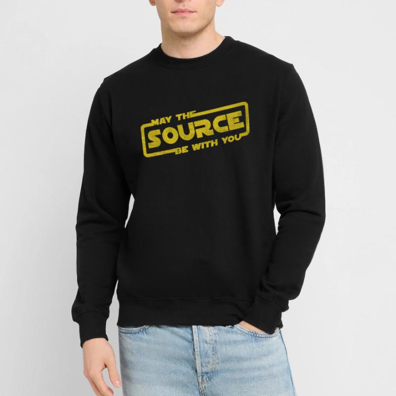 May The Source Be With You | Programmierer Coder Unisex Pullover