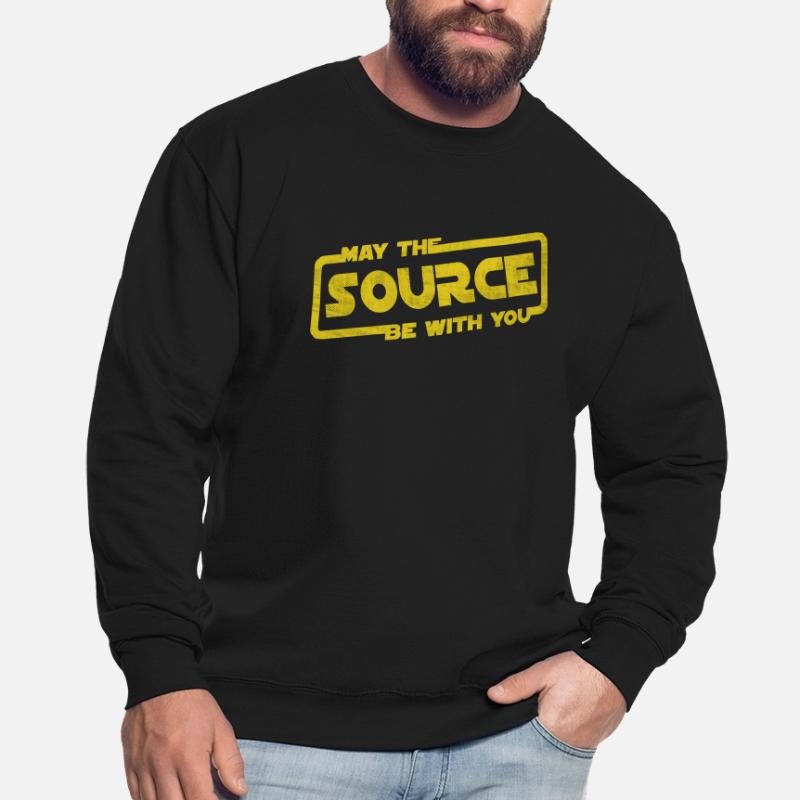 May The Source Be With You | Programmierer Coder Unisex Pullover