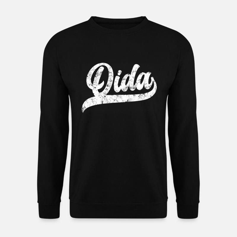 Oida Bayern Österreich Dialekt Vintage - Unisex Pullover - Schwarz