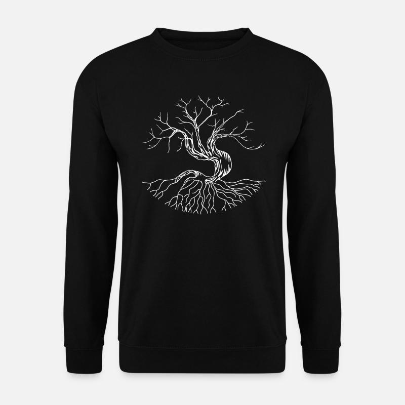 Baum des Lebens Tree of Life - Unisex Pullover - Schwarz