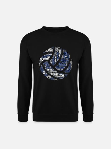 Volleyball - Unisex Sweatshirt - black