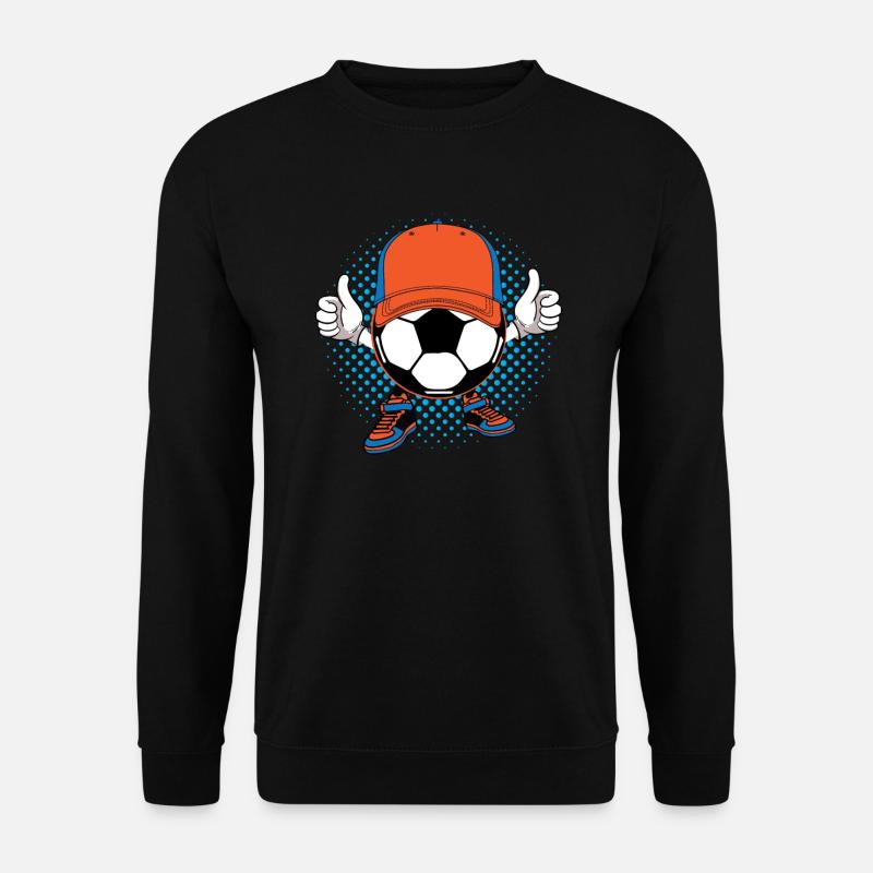 Fußball - EM - Soccer - Shirt - Unisex Pullover - Schwarz