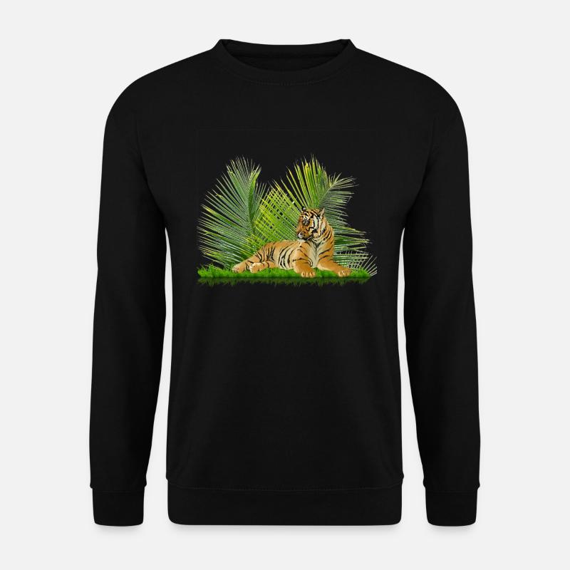 Tiger - Unisex Pullover - Schwarz