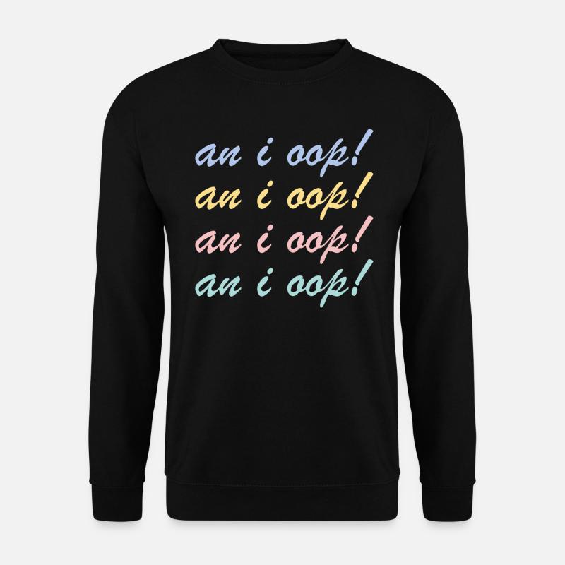 Graphique de mème drôle - Sweat-shirt Unisexe - noir