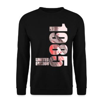 1985 Vintage Edition Limitée - Sweat-shirt Unisexe - noir - Devant - Alina (178cm) & Michal (187cm)