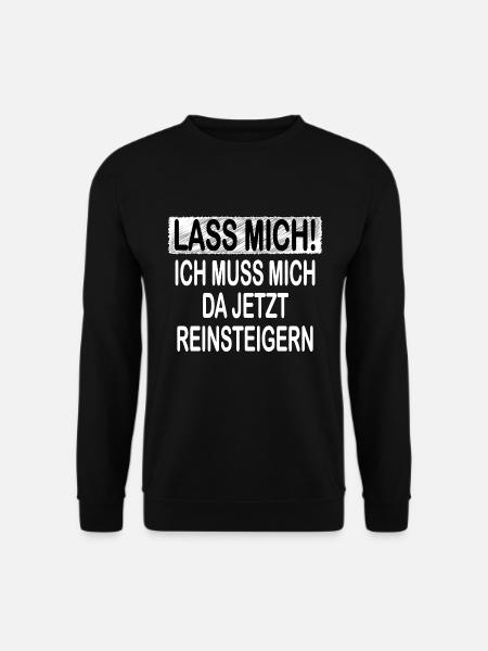 Lass Mich! - Unisex Pullover - Schwarz