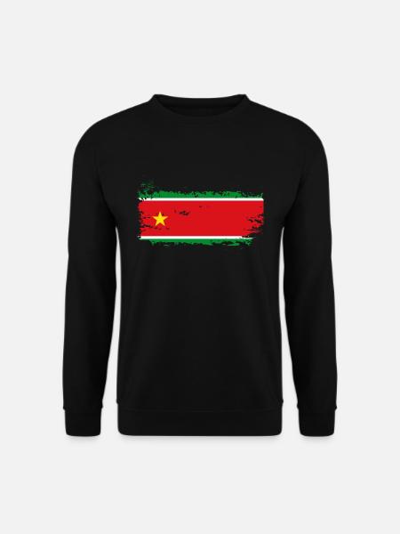 Guadeloupe - drapeau gwada grunge - Sweat-shirt Unisexe - noir