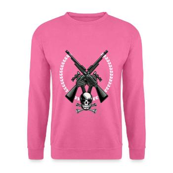 Waffen - Unisex Pullover - Pink - Vorne
