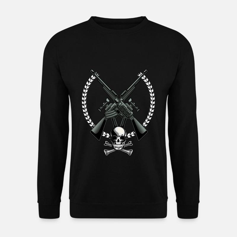 Waffen - Unisex Pullover - Schwarz