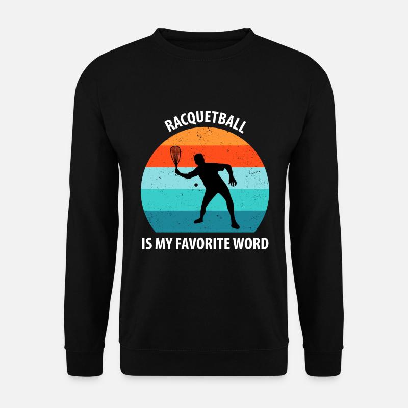 Racqueetball - Unisex Sweatshirt - black