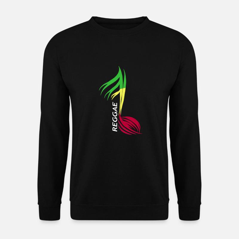 Rasta Rastafarian reggae - Unisex Sweatshirt - black
