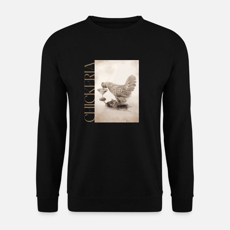 CHICKERIA II - Unisex Pullover - Schwarz