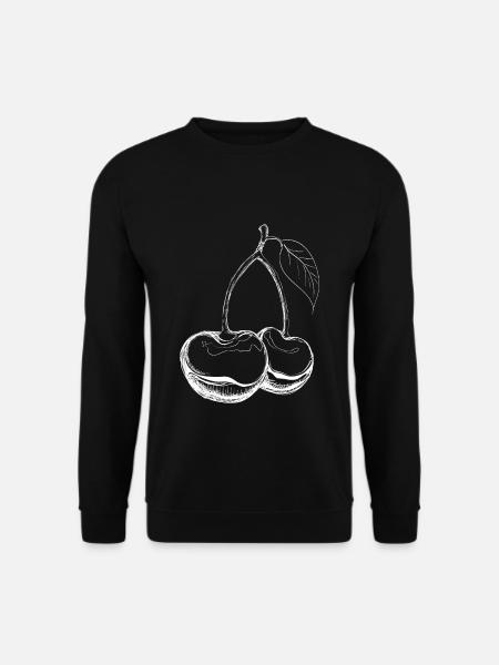Cherries - Unisex Sweatshirt - black