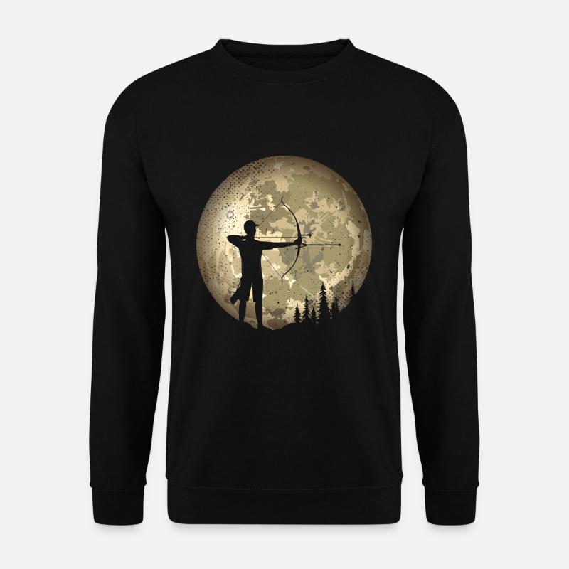 Bogenschießen - Unisex Pullover - Schwarz