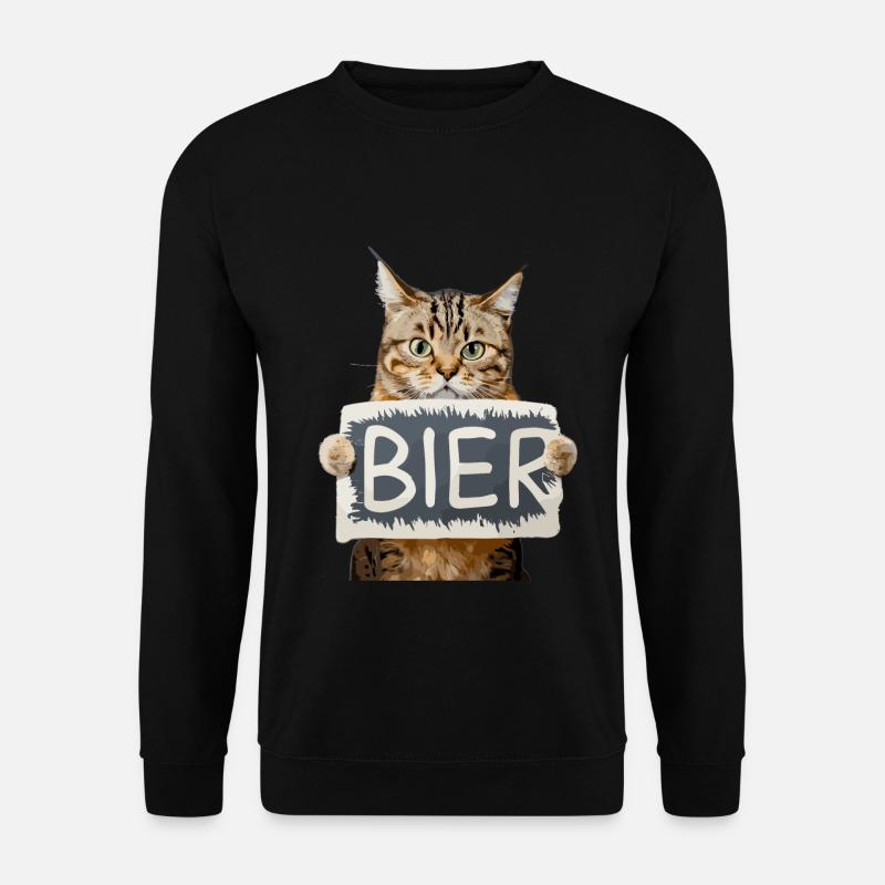 Bier - Unisex Pullover - Schwarz