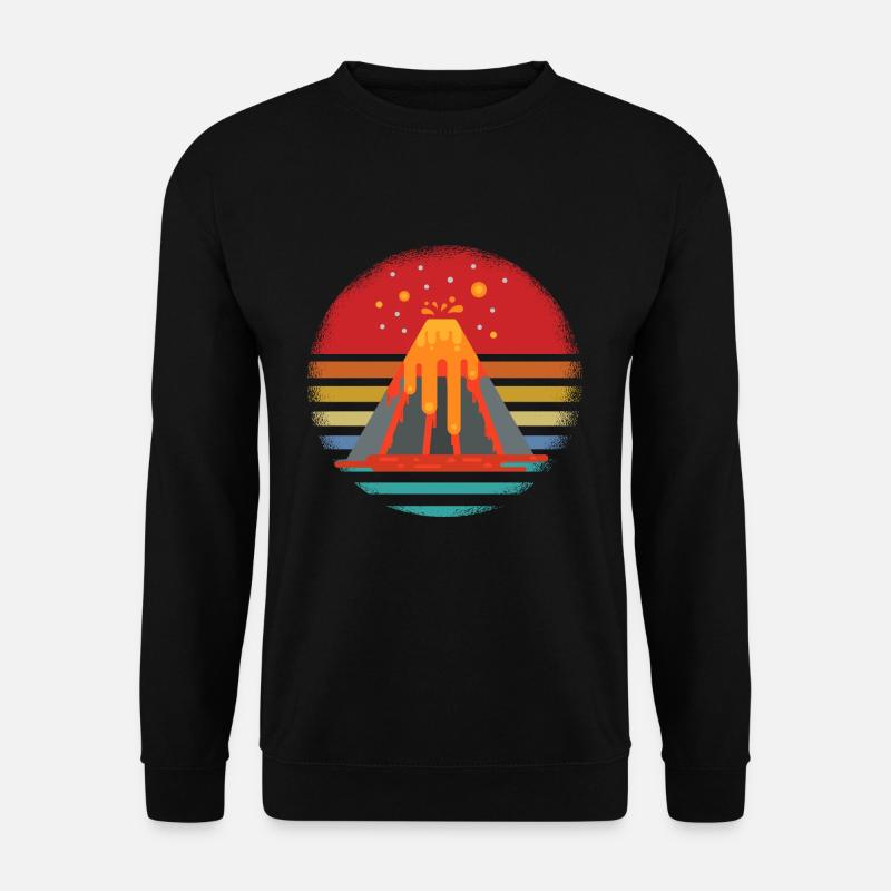Vulkan - Unisex Pullover - Schwarz