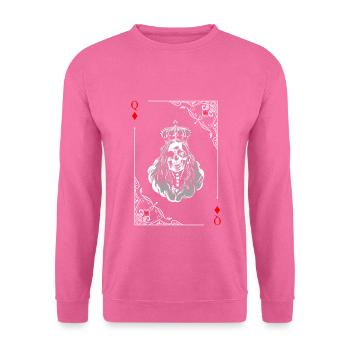 Cartes Cartes Card - Sweat-shirt Unisexe - rose - Devant
