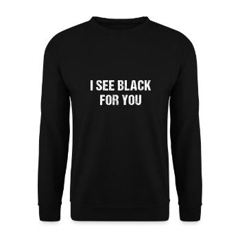 see close that you win land - sieh zu dass du land - Unisex Pullover - Schwarz - Vorne - Alina (178cm) & Michal (187cm)
