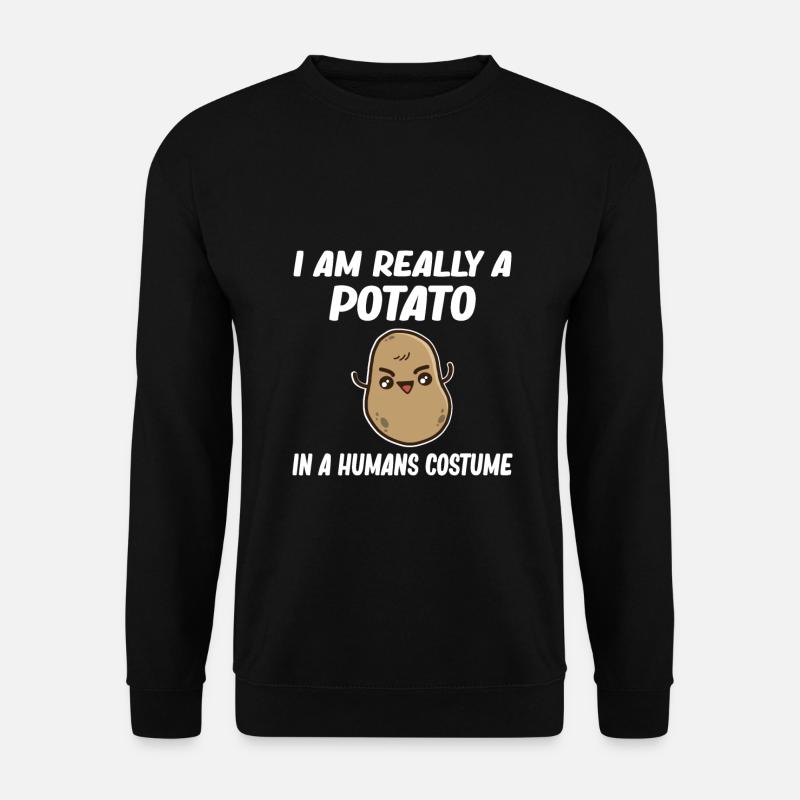 Funny Potato Gift - Unisex Sweatshirt - black