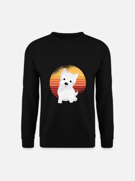 Westie gift idea - Unisex Sweatshirt - black